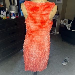 Beachy coral dress